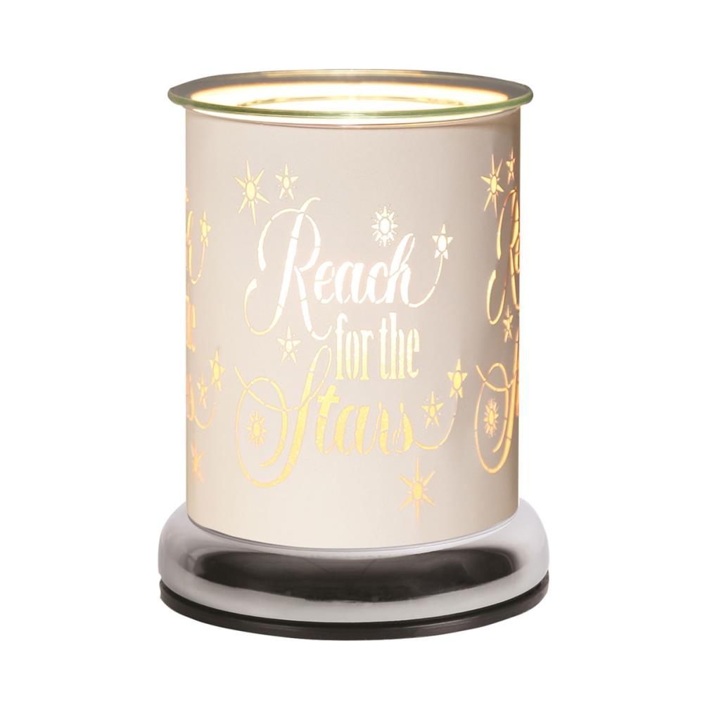 Aroma White Reach for the Stars Touch Electric Wax Melt Warmer £21.59